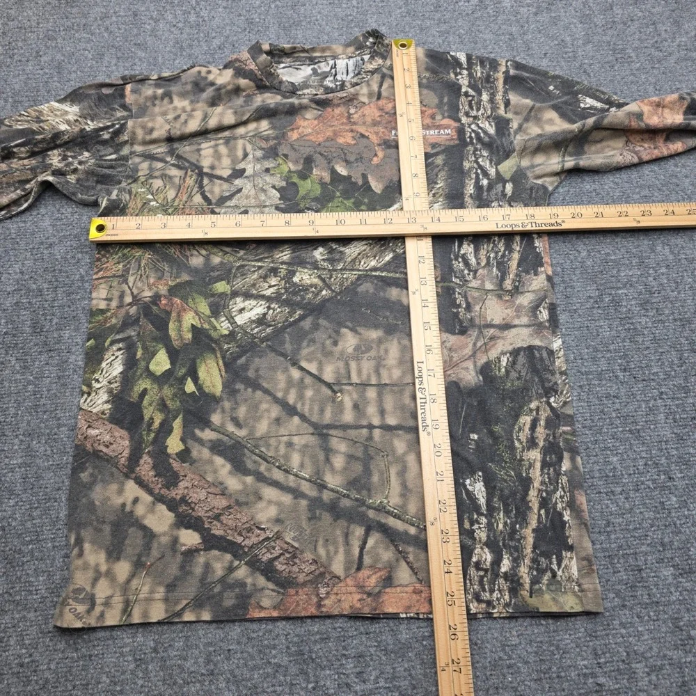 Field & Stream Shirt Mens‎ Small S Long Sleeve Camo Mossy Oak Break Up Country